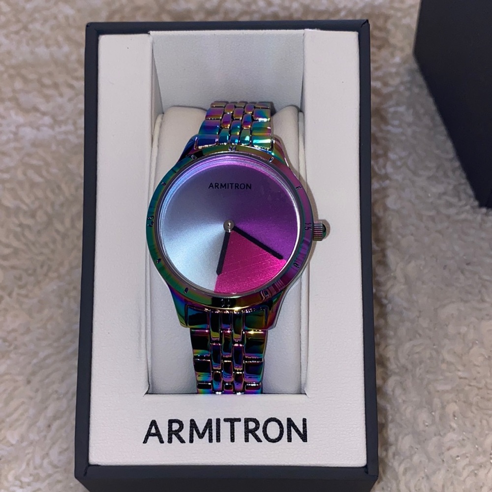 armitron iridescent watch